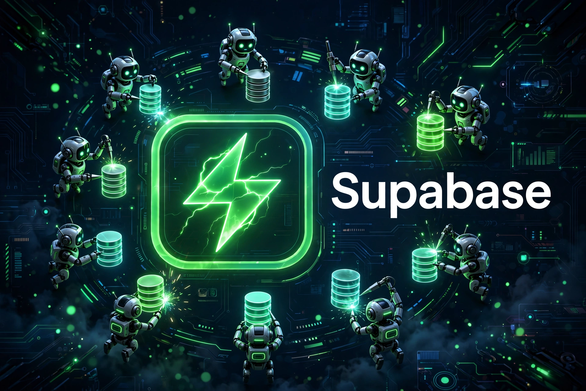 Supabase 标志与 AI agent 们在创建数据库