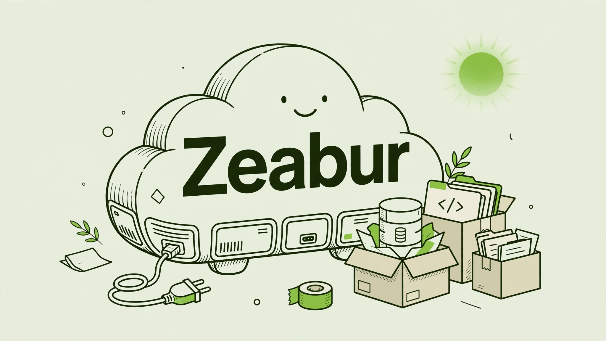 Zeabur 关停概念图